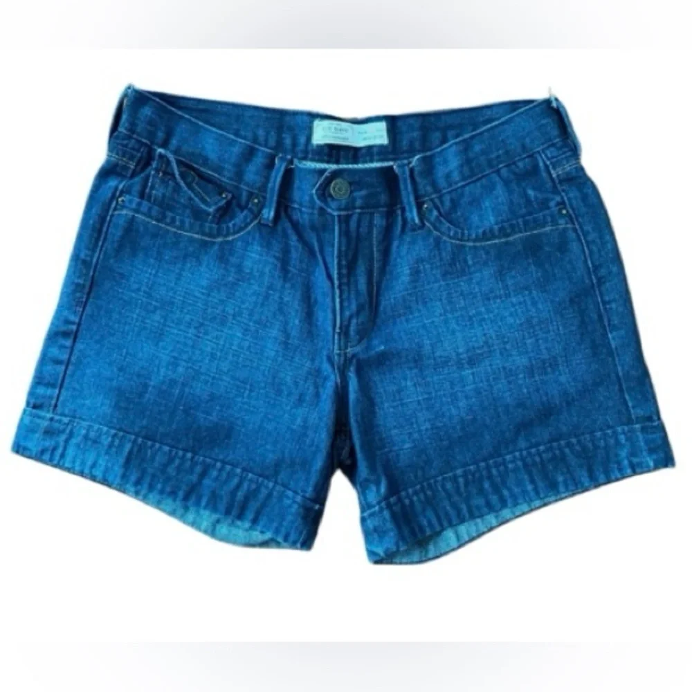 OLD NAVY-  MID RISE 1994 Cuffed 🩳 Women's Blue Jean Shorts